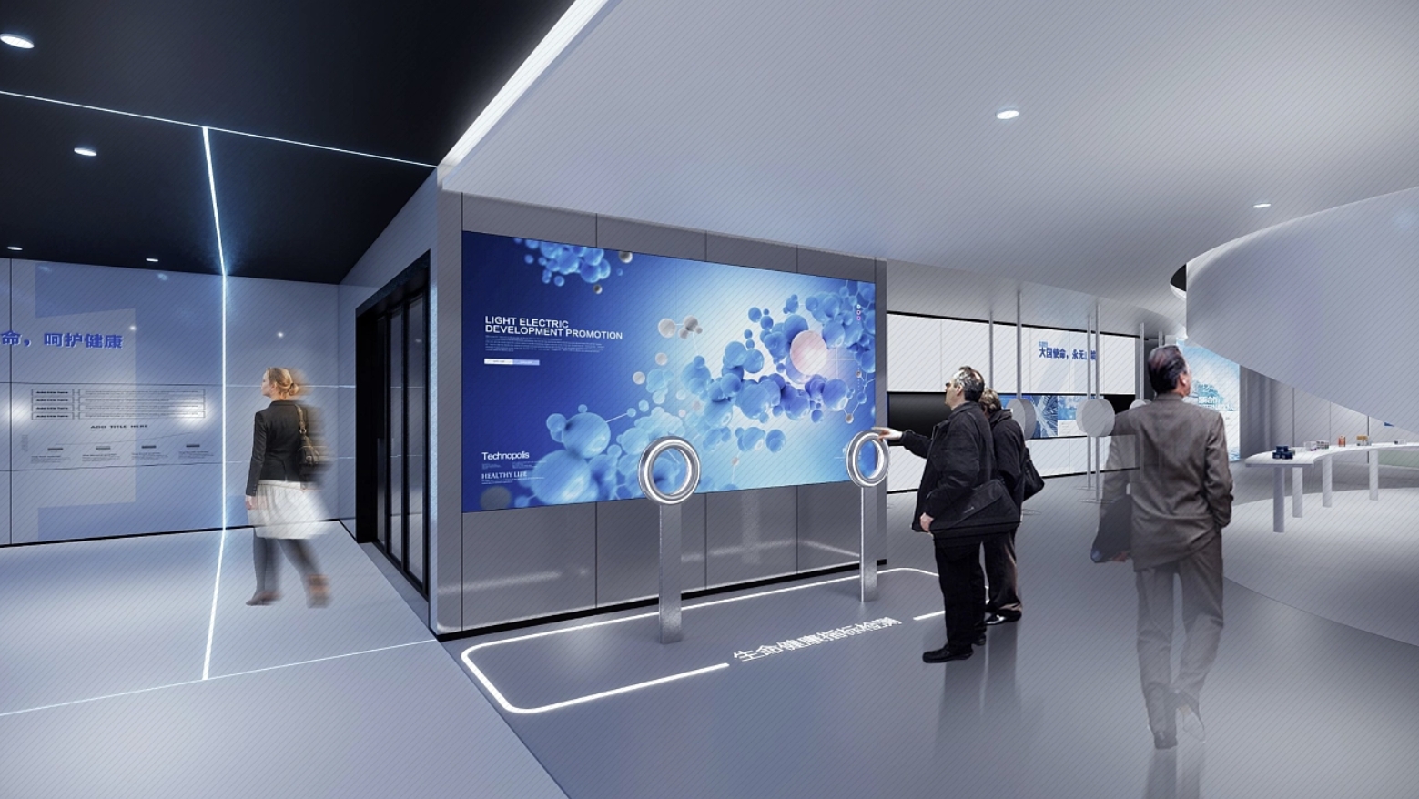 干细胞科普展厅需根据每个展陈内容的不同而设计独特的空间语言 | 2026干细胞展厅科普馆设计公司