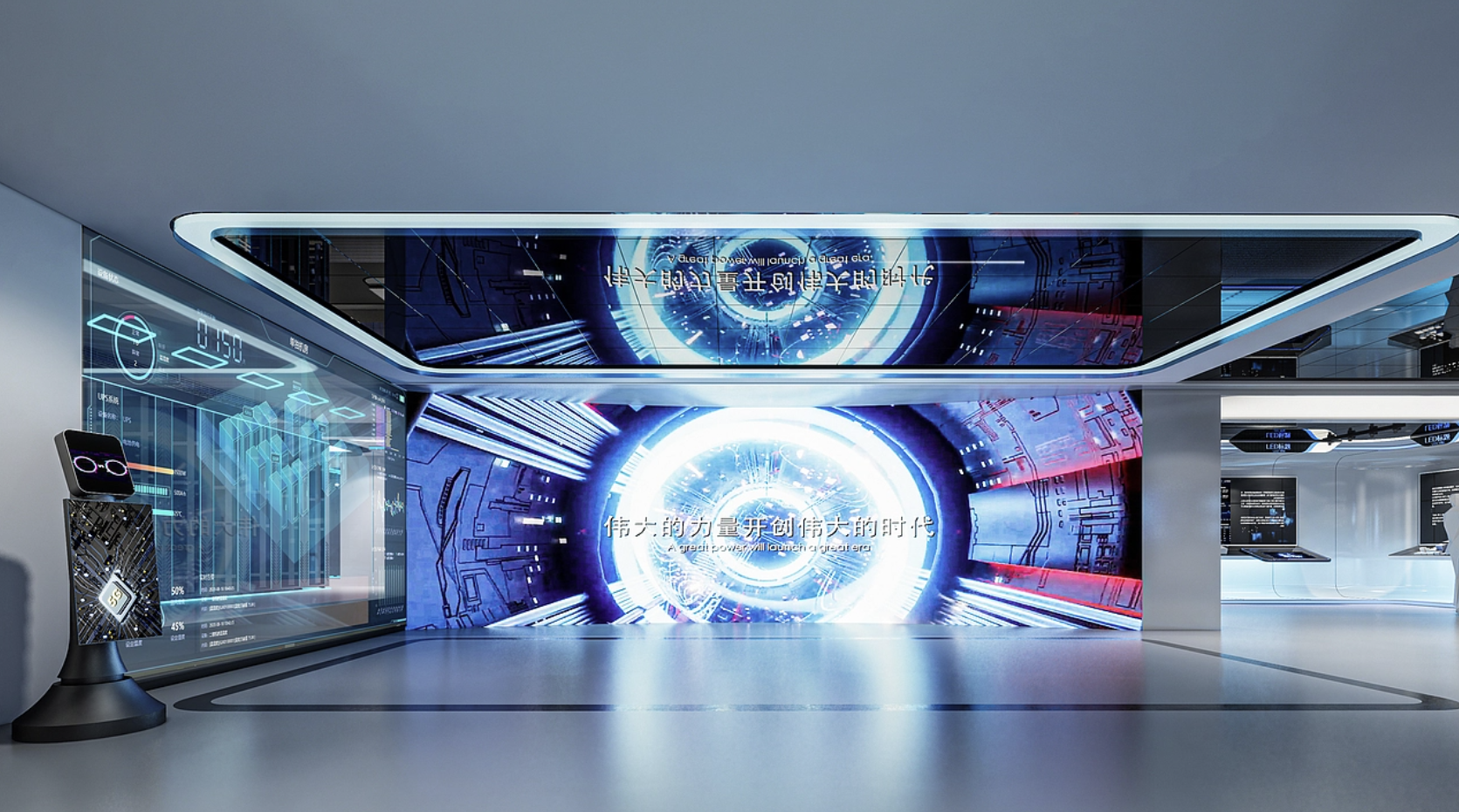 爆火的干细胞到底是什么?展厅这样设计,一看就懂|2026干细胞企业展厅设计公司 思威图数字