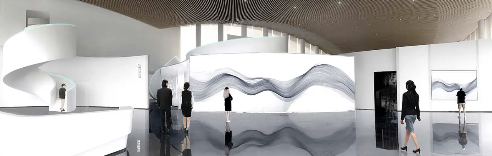 干细胞展厅设计:用沉浸式体验叩开生命科学之门|企业展厅设计公司 思威图数字|长寿医学展厅设计公司|生物科技展厅设计公司