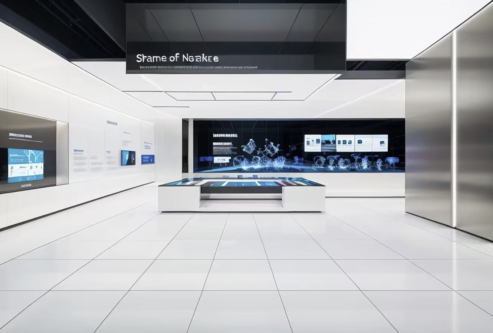 干细胞科普馆设计融入实验室的概念有哪些优势?|2026干细胞企业展厅设计公司 思威图数字