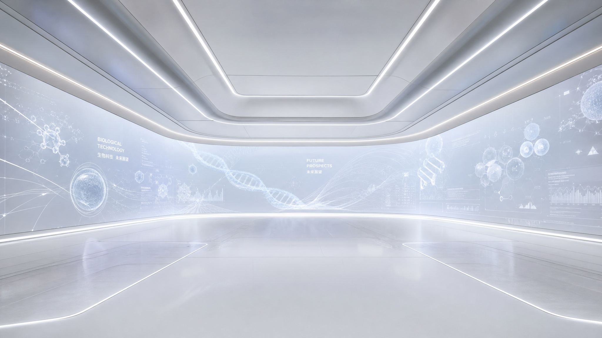 思威图数字美赛尔生物(江苏)总部展厅:700㎡生命科技探索之旅|干细胞展厅设计公司|合成生物展厅设计|大健康肠道菌群展厅设计